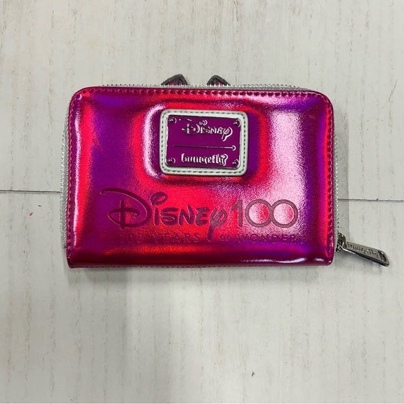 Loungefly Disney 100 Platinum Alice n Wonderland Cheshire Cat Backpack & Wallet‎ - Picture 13 of 16